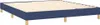 vidaXL Boxspringbett mit Matratze Blau 180x200 cm Stoff Produktbild-Vorschau 3
