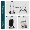 Chariot de courses VOUNOT® en aluminium avec système de Voir les images du produit 5