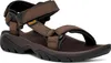 TEVA Terra Fi 5 Universal Leather  Sandalen - Donkerbruin - Voir les images du produit 33