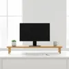 Monitorständer Holzbeine Schreibtischaufsatz 90x20x10cm Produktbild-Vorschau 6