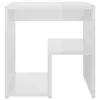 vidaXL Comodini, set da 2 pezzi, bianco lucido, 40x30x40 Anteprima dell’immagine prodotto 5