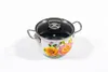 A single pot with a glass lid is displayed on a white background. Produktbild-Vorschau