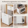 WOLTU Kleiner Schminktisch mit Beleuchtung, klappbarer Produktbild-Vorschau 9