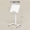HOMCOM Laptoptisch Höhenverstellbar Pneumatisch mit Rollen Produktbild-Vorschau 3