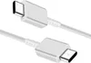 A white USB-C cable with silver connectors against a white background. Anteprima dell’immagine prodotto