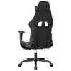 vidaXL Gamingstuhl mit Massage Fußstütze Schwarz Tarnfarben Produktbild-Vorschau 7