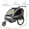 TIGGO® 2in1 Fahrradanhänger 5-Punkt Sicherheitsgurt Jogger Produktbild-Vorschau 8