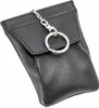 Esquire Leder Schlüsselmäppchen Logo Quick Key Case Black Produktbild-Vorschau 5