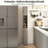 COSTWAY Badezimmerschrank, Badschrank Hochschrank mit Produktbild-Vorschau 6