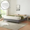 Doppelbett ‘Lilla’ mit Matratze Polsterbett mit abnehmbarem Produktbild-Vorschau 1