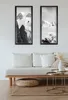 Bilderrahmen Palermo - 45x65 cm, Schwarz Silber Produktbild-Vorschau 4