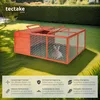 tectake® Hasenstall Murphy faltbar, aus lackiertem Holz 150 Produktbild-Vorschau 2