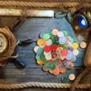 100 Stück Piraten-Goldmünzen, Plastik-Goldmünzen, Produktbild-Vorschau 5