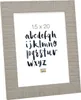 Deknudt Holzfotorahmen, Beige, 15,0 x 15,0 cm, Modell S43XF Produktbild-Vorschau 1