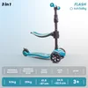 Kinder Roller Kinderscooter Dreiradscooter mit LED Räder Produktbild-Vorschau 10