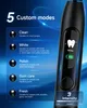 Brosse à dents électrique sonique noire avec écran LED, Voir les images du produit 4