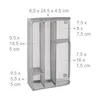 Relaxdays Schreibtischorganizer 5 Ablagen, kleiner Produktbild-Vorschau 4