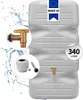 GARANTIA Kit Réservoir de jardin  CUBUS 340 L, gris béton Voir les images du produit 1