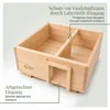 WILDLIFE HOME Igelhaus XL mit Metalldach I Igelfutterhaus I Produktbild-Vorschau 2