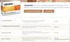 A product box and a table detailing ingredients and their quantities. Voir les images du produit