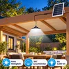 LED Solarleuchte Hängeleuchte Solarlampen für Außen Innen Produktbild-Vorschau 8