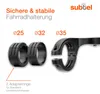 subtel Fahrradhalterung – Lenkerhalter für Navi, GPS & Produktbild-Vorschau 6