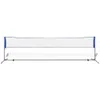 vidaXL Siatka do badmintona z lotkami 600x155 cm Podgląd zdjęcia produktu 1