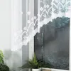 Rideau court arqué décoratif FLORENTYNA 120 blanc 330x120 Voir les images du produit 2