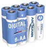 ANSMANN 8X AA Akkus Mignon 2850 mAh Digital - NiMH Produktbild-Vorschau 1
