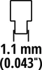Einhell Kettensägen-Zubehör Ersatzkette 25cm 1,1 40T 3/8 Produktbild-Vorschau 9