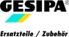 The image displays the GESIPA logo and text indicating spare parts and accessories. Produktbild-Vorschau
