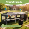 XMTECH Pavillon de jardin Tente de jardin 3x9m imperméable Voir les images du produit 18
