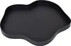Plateau en métal organique LOFT42 Serva – Noir – Ø 40 cm Voir les images du produit 1