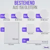 Filzgleiter 156 St Selbstklebend Set Möbelgleiter Filz Rund Produktbild-Vorschau 3