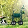 Carrello portatubo Relaxdays, fino a 90 m, 4 ruote Anteprima dell’immagine prodotto 5