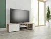 A modern living room with a TV stand and television. Produktbild-Vorschau
