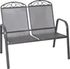 ROJAPLAST ZWMC-S28 Zahradní lavice, černá ROJAPLAST 609/4 Náhled obrázku produktu 3