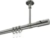Interdeco Gardinenstange / Vorhangstange Edelstahl-Optik, Produktbild-Vorschau 1