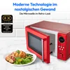 MEDION Retro Mikrowelle klein (20 Liter, ca. 800 Watt, 5 Produktbild-Vorschau 3