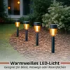 Solární lampy Grundig pro venkovní použití, 4 ks – solární Náhled obrázku produktu 6