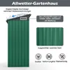 Metalowa szopa ogrodowa COSTWAY, 150 x 90,5 x 185 cm | 1,5 Podgląd zdjęcia produktu 3