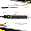 Area1 Motorrad LED Blinker e- carbon, Lauflicht Effekt, M8 Produktbild-Vorschau 2