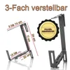 BigDean Blumenkastenhalterung 2 Stück Anthrazit für Balkon Produktbild-Vorschau 7