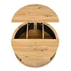Table basse ronde Merax avec montants verticaux, table de Voir les images du produit 13