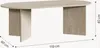 Couchtisch 'Kynd' Wohnzimmertisch 119 x 60 x 40 cm mit Produktbild-Vorschau 4