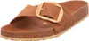 A single Birkenstock sandal with a large gold buckle. Podgląd zdjęcia produktu