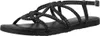Gioseppo ORLAND Damen Schwarz Sandalen Flach Leder Produktbild-Vorschau 1