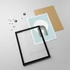 Gerahmtes Poster - Schwarzer Rahmen - Formen Rad Linien - Produktbild-Vorschau 4