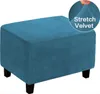 Stretch Ottoman Cover Stool Covers Footstool Protective Náhled obrázku produktu 1