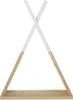 CHILDHOME Schweberegal Tipi Eschenholz Weiß WSTIPI Produktbild-Vorschau 2